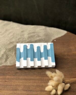 Porte savon éclats de coquillages